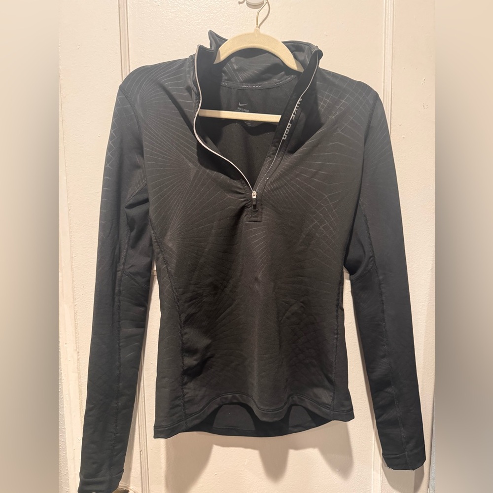 Nike Women's Black Long Sleeve Performance Top